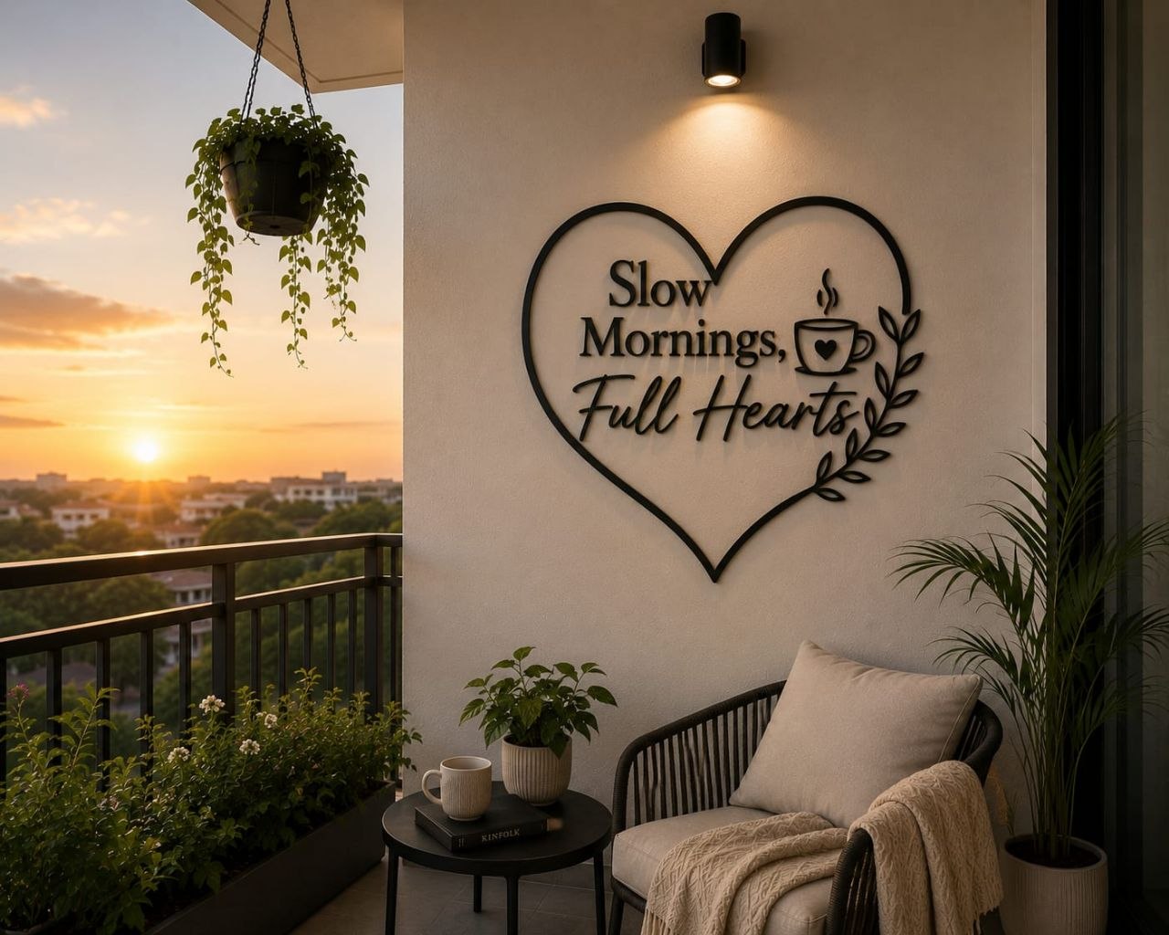 Metal Quotes CNC Metal Cut Wall Decors