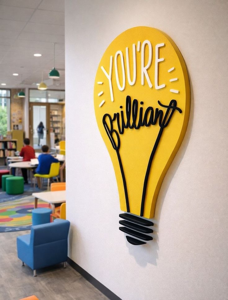 Metal Quotes CNC Metal Cut Wall Decors