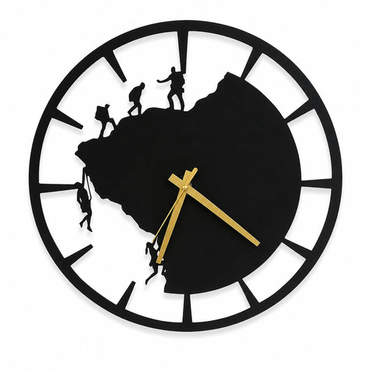 Summit Climber LED Wall Clock