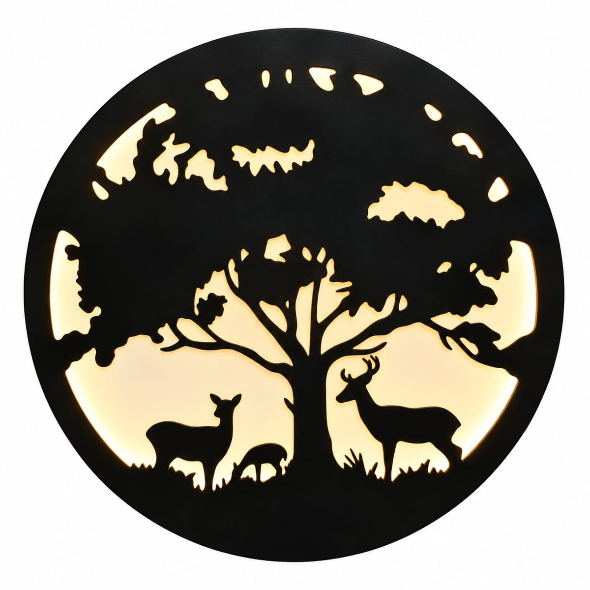 Nature’s Harmony Metal Wall Art