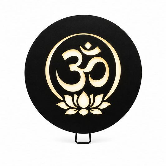 Om LED Wall Art – 18 Inch